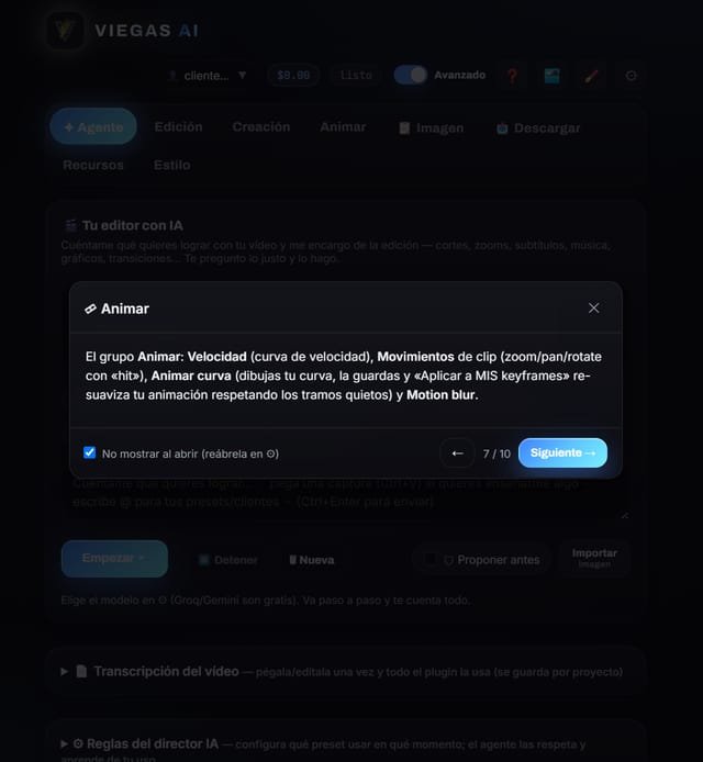 Animar — Viegas AI