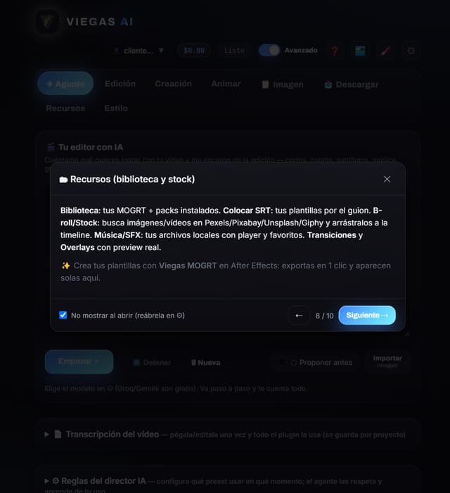 Recursos — Viegas AI