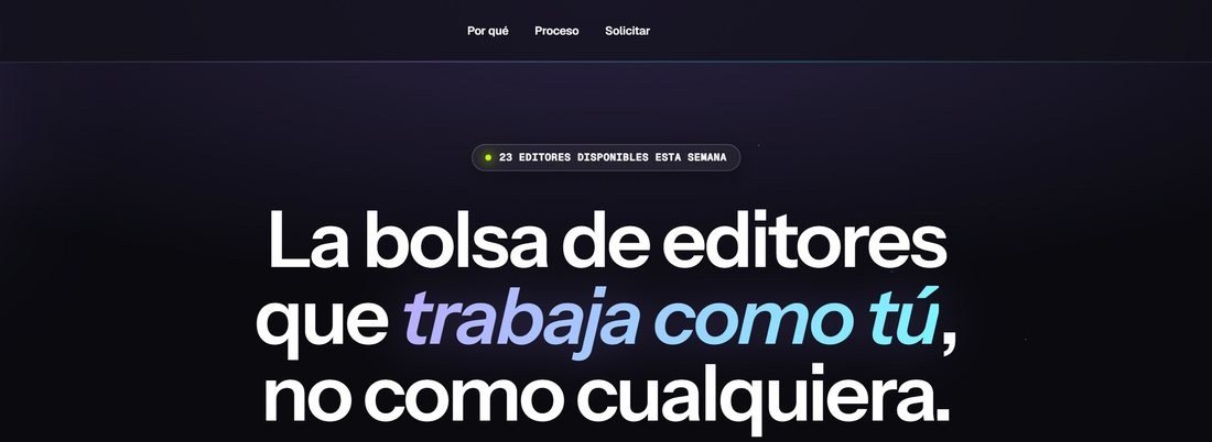 La bolsa de editores certificados por Viegas Academy