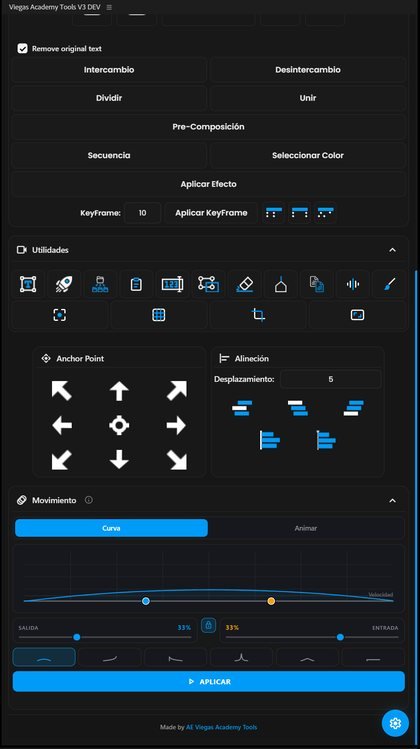 Movimiento — Viegas Academy Tools V4
