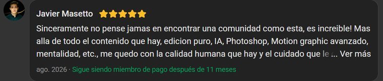 Reseña de un alumno de Viegas Academy PRO en Skool