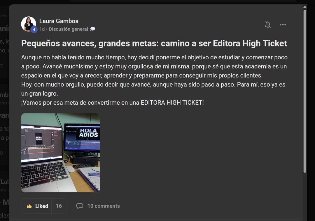 Testimonio de alumno de Viegas Academy
