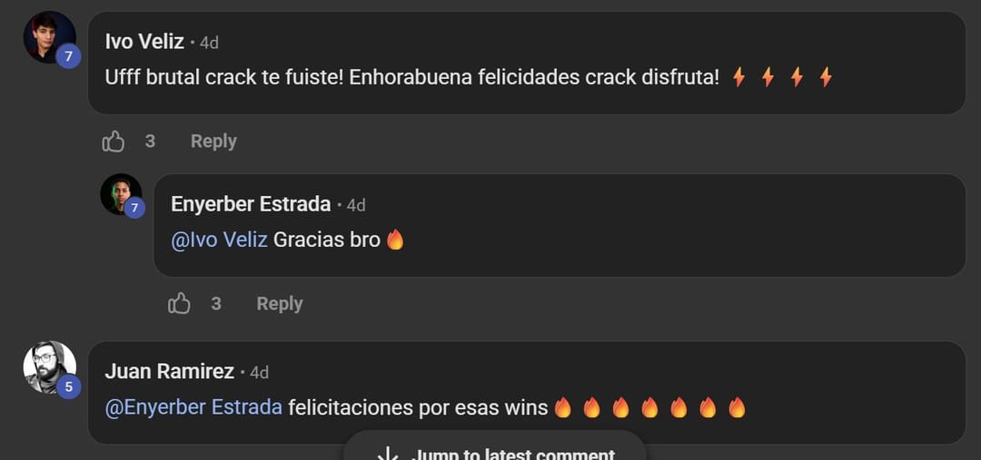 Comentarios de la comunidad de Viegas Academy PRO