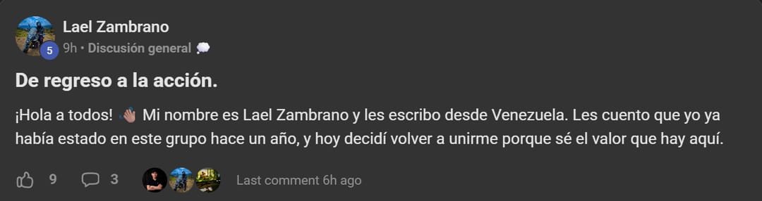 Nuevo miembro de Viegas Academy PRO