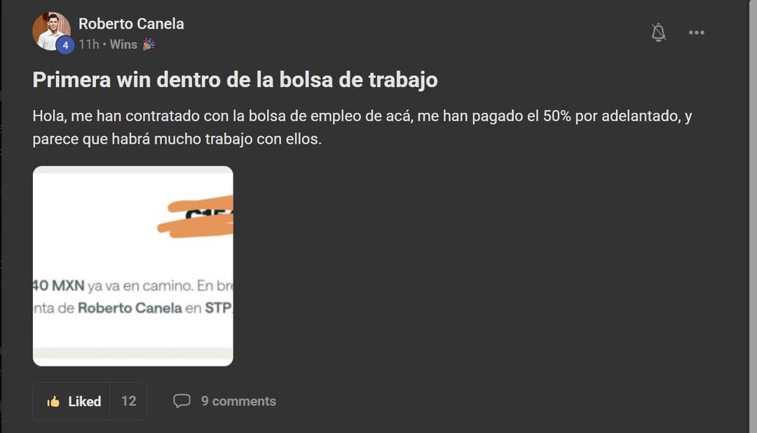 Win reciente en Viegas Academy PRO