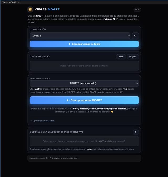 Viegas MOGRT — Viegas Academy Tools PRO